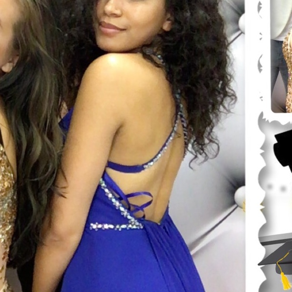 Royal blue prom / event dress